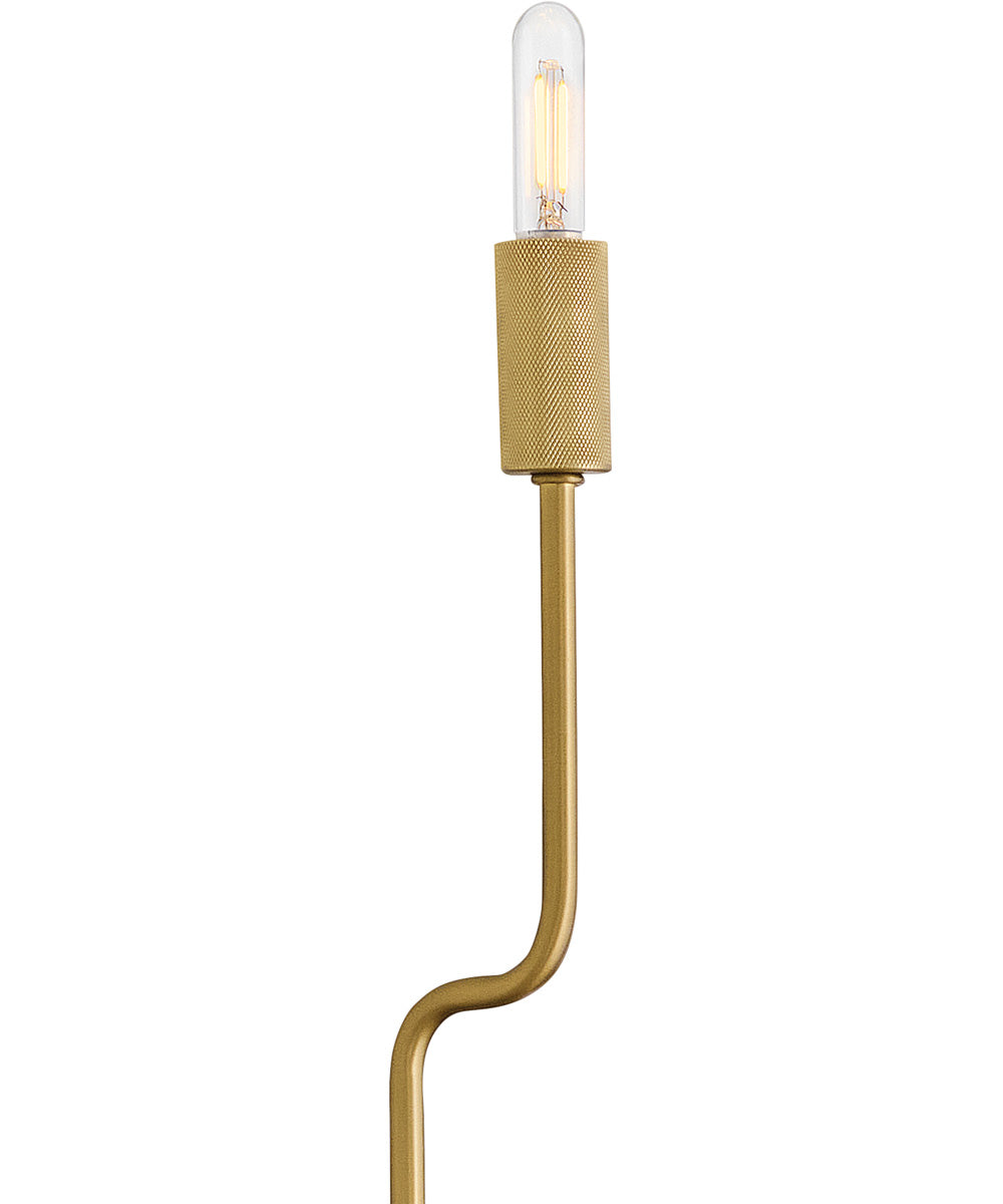 Austen 2-Light Medium Two Light Sconce in Lacquered Brass