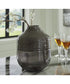 Harpwick Vase Iridescent Gray