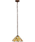 13" Wide DeLighta Jadestone Pendant