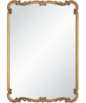22x32" Wall Mirror in Antique Gold