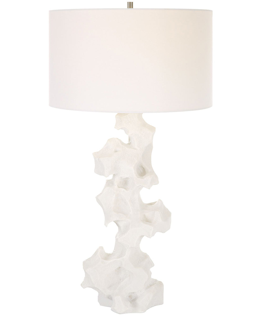 Remnant White Marble Table Lamp