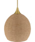Keira 1-Light Lighting Satin Brass