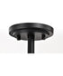 Solara 3-Light Close-to-Ceiling Matte Black