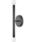 Millie 2-Light Medium Two Light Tall Sconce in Black