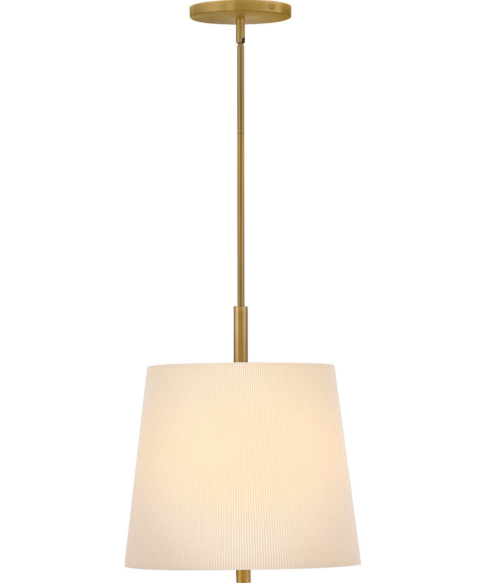 Clive 4-Light Large Tapered Pendant in Heritage Brass