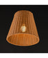 Baja 12 inch Single Pendant Dark Bronze