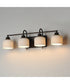 Bisque 4-Light Bath Vanity Oil Rubbed Bronze
