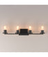 Livingston 4-Light Bath Vanity Black