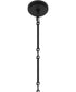 Pilar Extra Large 6-Light Chandelier Matte Black