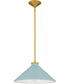 Bradbury 1-light Pendant Brushed Gold