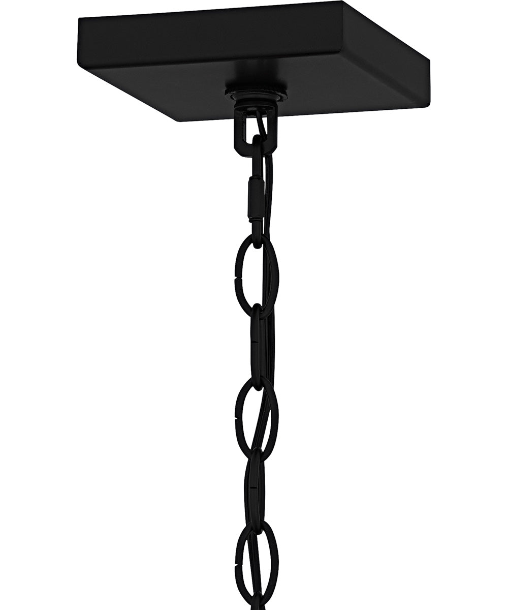 Jett Large 1-light Outdoor Pendant Light  Coastal Armour Aluminum Matte Black