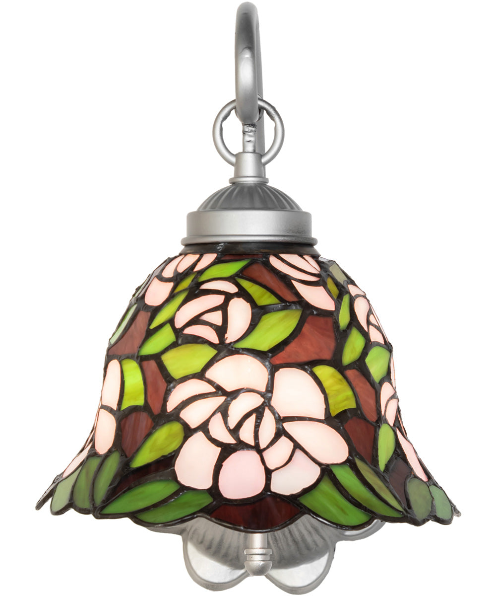 8" Wide Begonia Wall Sconce