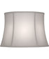 13x16x11 Off White Silk Shantung Modified Bell Softback Lampshade