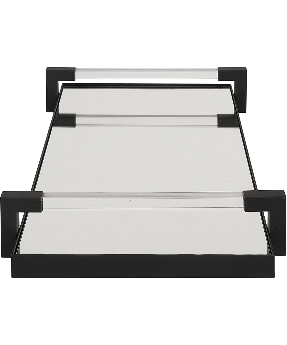 Deki Black Mirrored Tray