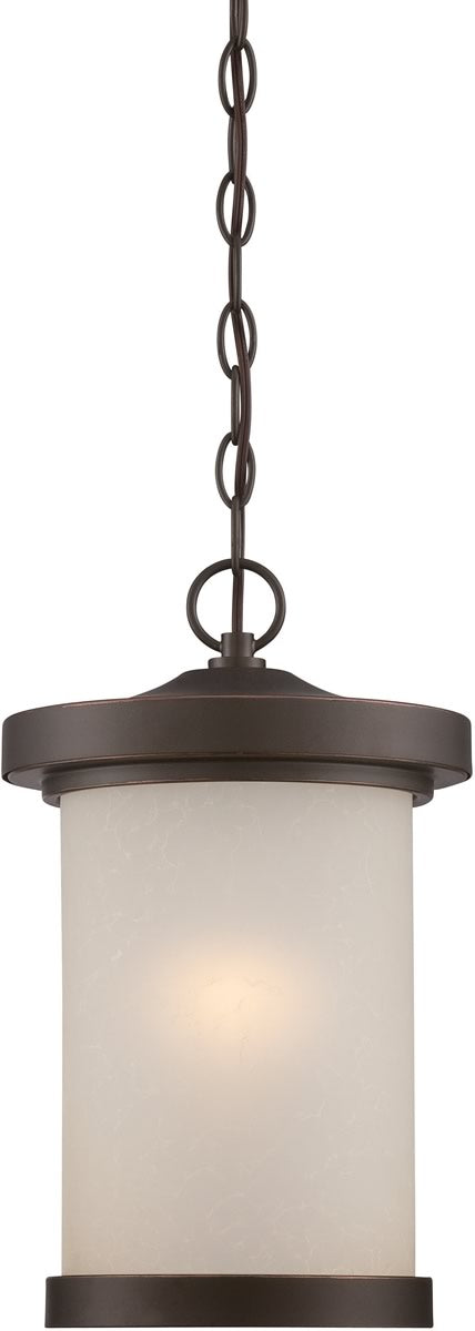 9"W Diego 1-Light LED Outdoor Mahogany Bronze
