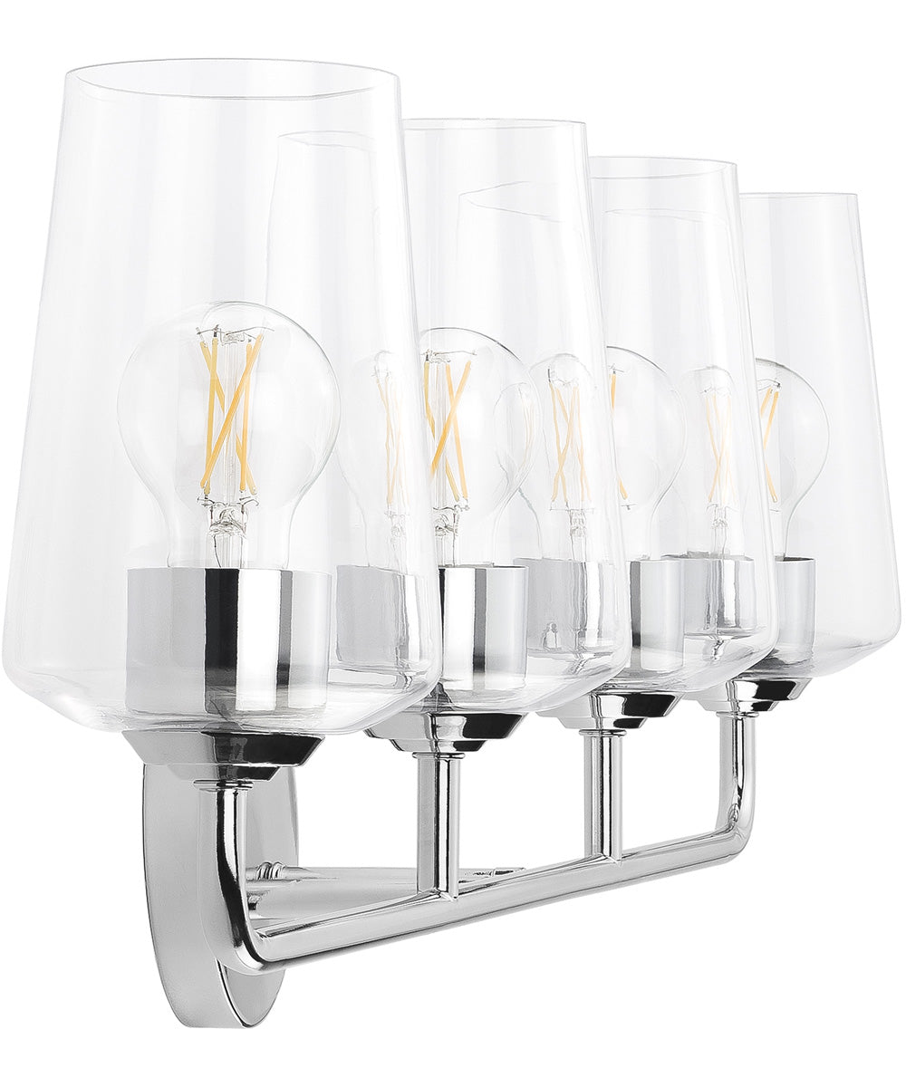 Celino 4-Light Bath & Vanity Polished Chrome