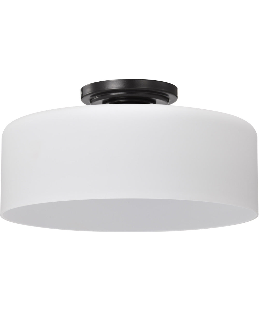 Warren 1-Light Close-to-Ceiling Gun Metal