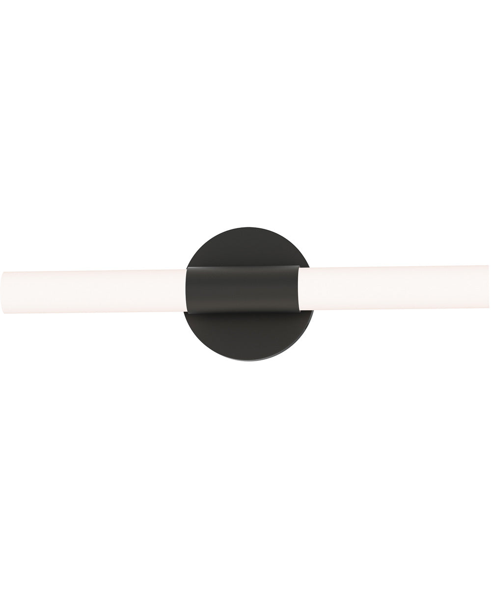 Tubi 18 inch 5CCT LED Bath Bar Black