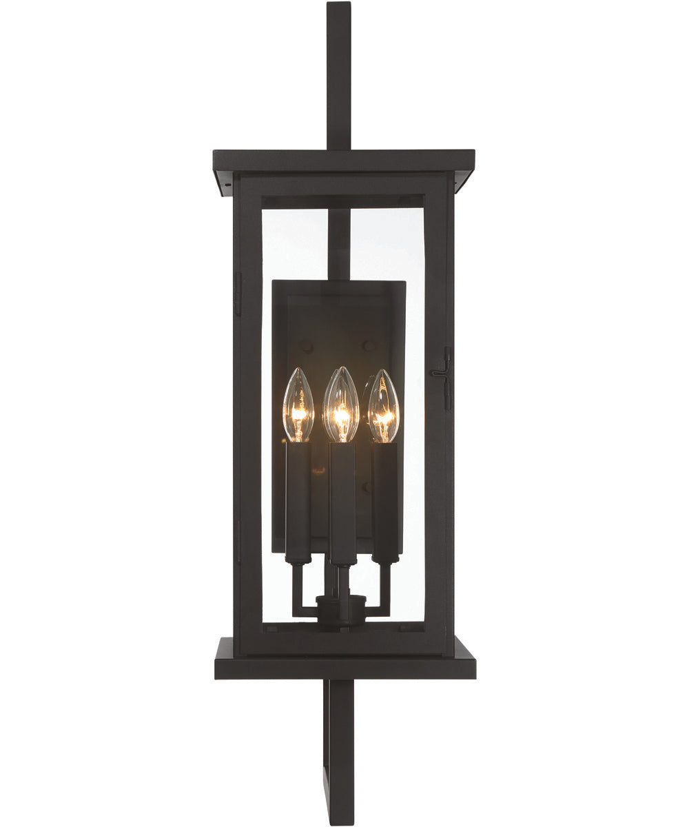 Jordan 4-Light Outdoor Lighting Textured Black