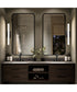 Phase 6.3 24 in. 5CCT Integrated LED Linear Vanity Light Black