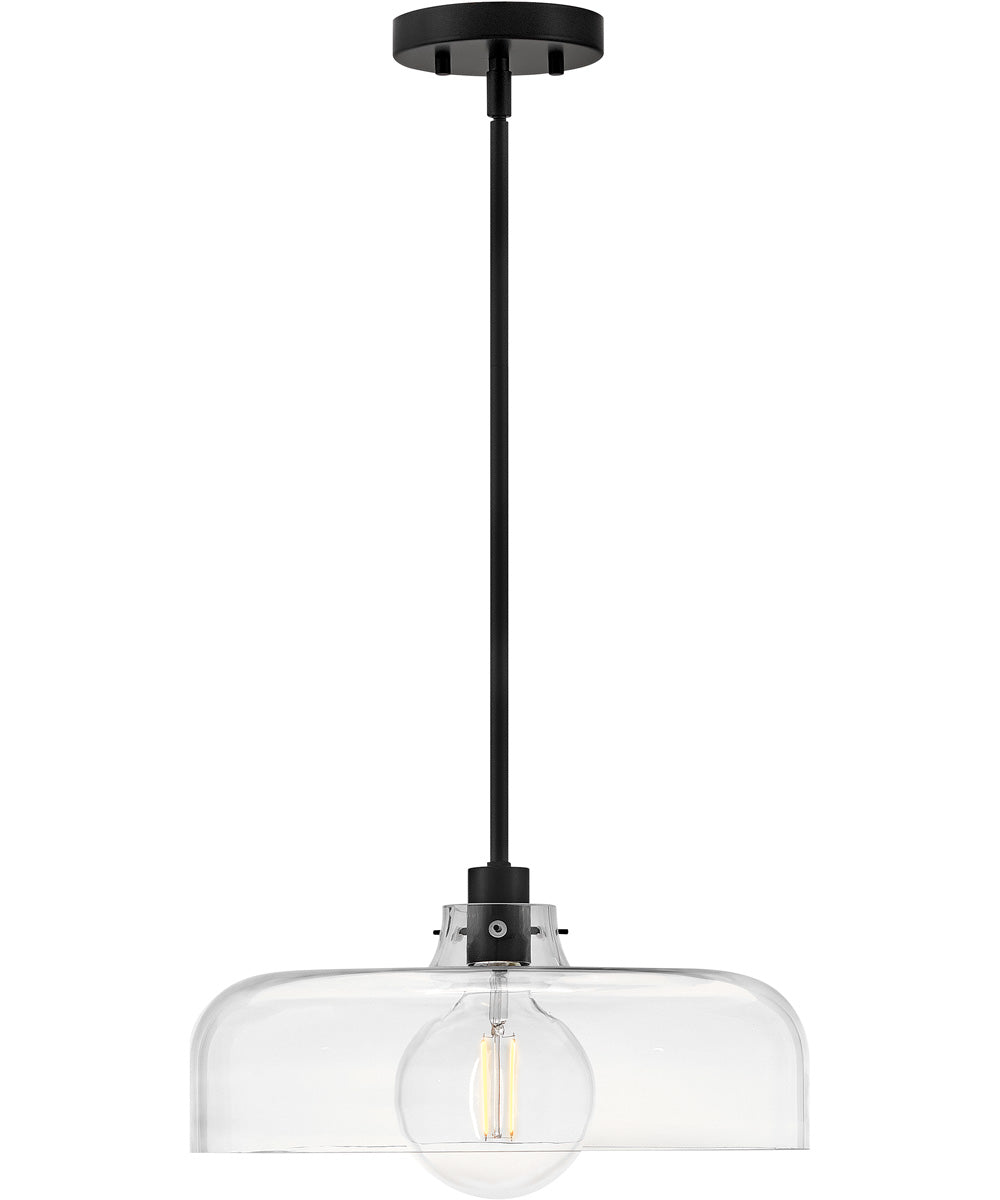 Maisie 1-Light Medium Pendant in Black
