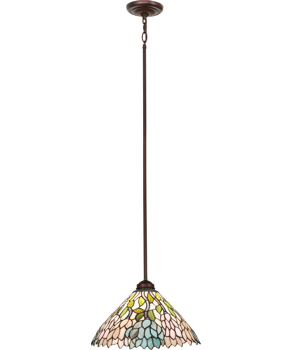 14" Wide Wisteria Pendant