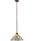 14" Wide Wisteria Pendant