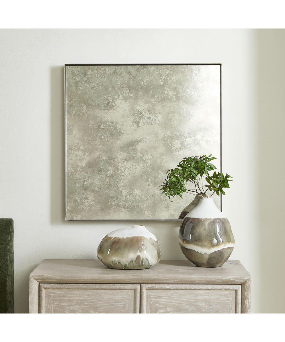 Fredric Square Antique Mirror