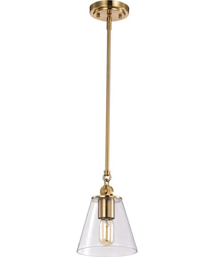 Dover 1-Light Pendant Vintage Brass