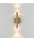 Allumettes 2-Light LED Wall Sconce Gold
