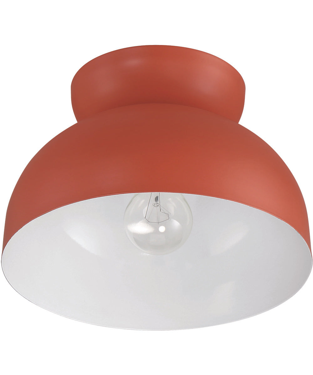 Ventura Dome 1-Light Lighting Baked Clay