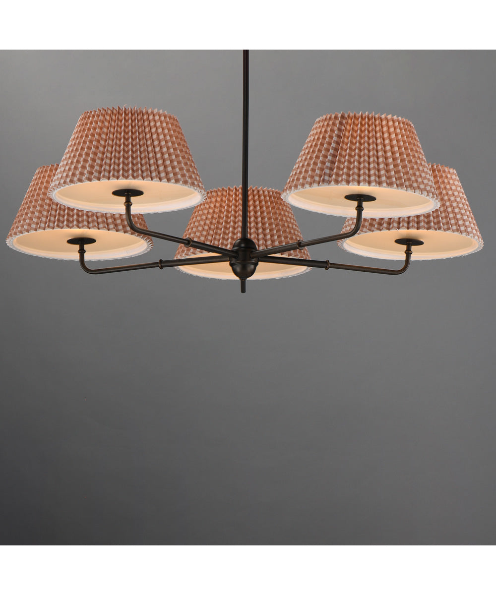 Dunbridge 5-Light Chandelier Antique Bronze