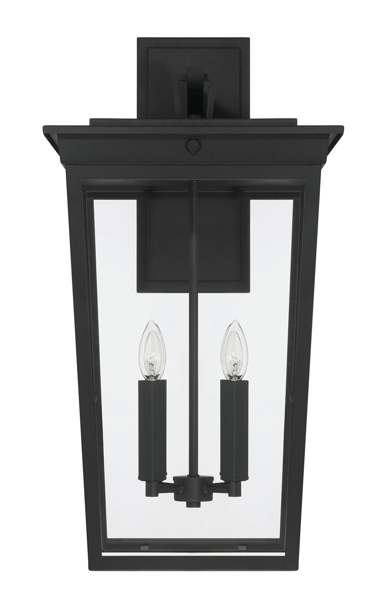 Duncan 4-Light Outdoor Lighting Textured Black