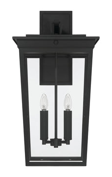 Duncan 4-Light Outdoor Lighting Textured Black