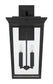 Duncan 4-Light Outdoor Lighting Textured Black