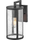 Alfie 1-Light Small Wall Mount Lantern in Black