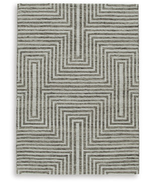 Jossen Medium Rug Ivory/Gray