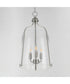 Bellmore 3-Light Foyer Pendant Satin Nickel