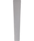 McCoy 60" 4-blade ceiling fan with 2-wire HW wall control 1-Light Fan Brushed Polished Nickel