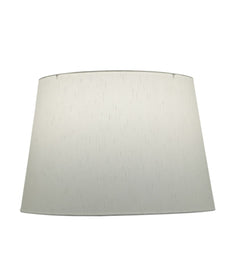 11x15x10 Global White/Rolled Edge Hardback Tapered Drum Lampshade