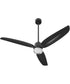 58" Exodus Patio Ceiling Fan Matte Black