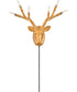 Stag 6-Light Large Six Light Sconce in Distressed Brass