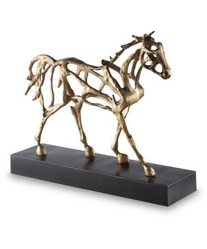 Grainville Sculpture Antique Gold
