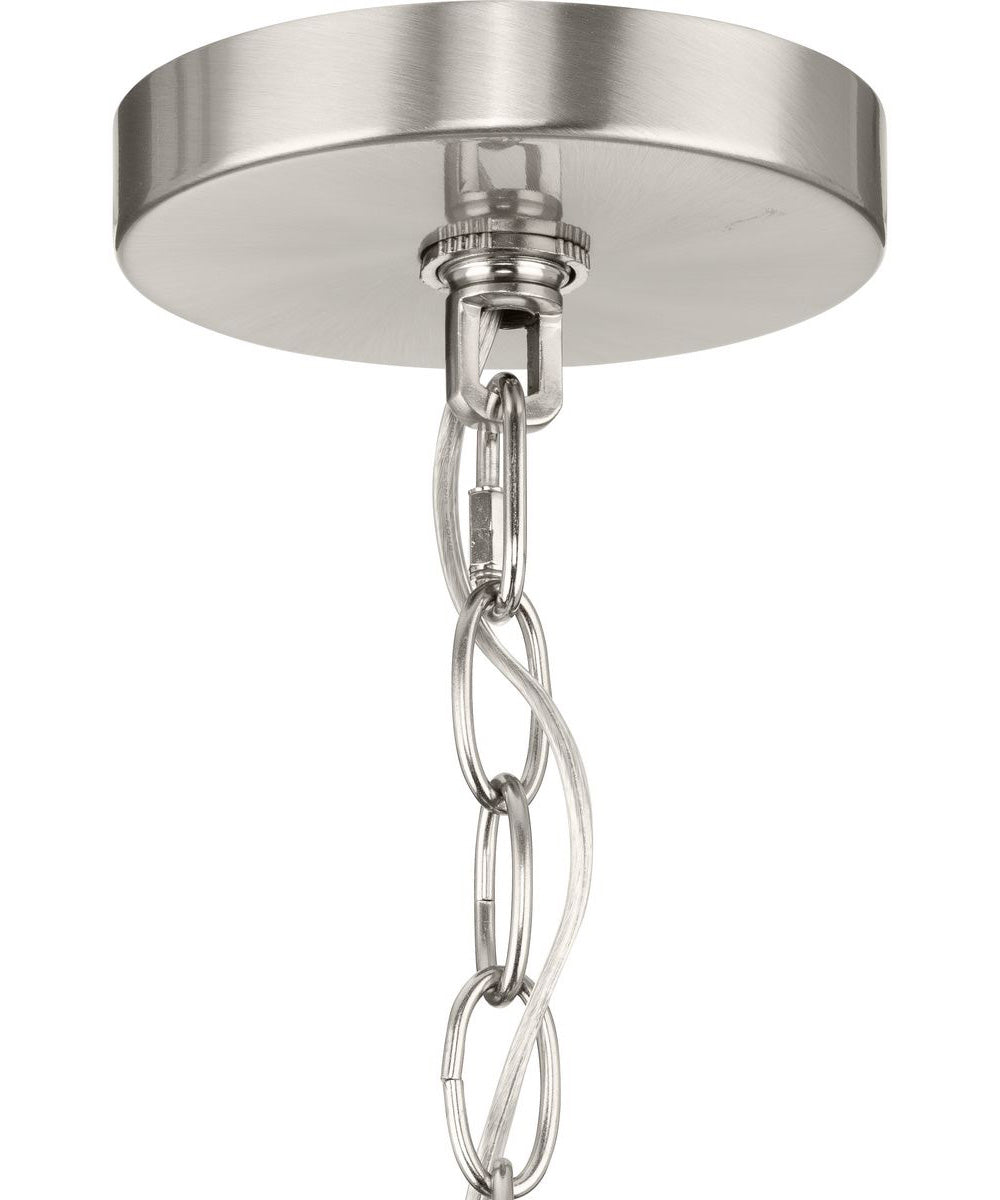 Tanner 3-Light Chandelier Brushed Nickel