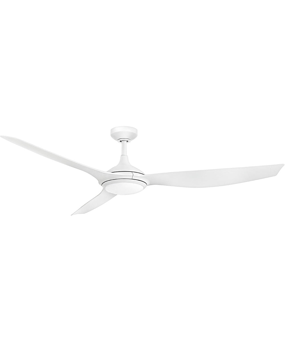 Talan 64" LED Smart Fan Matte White