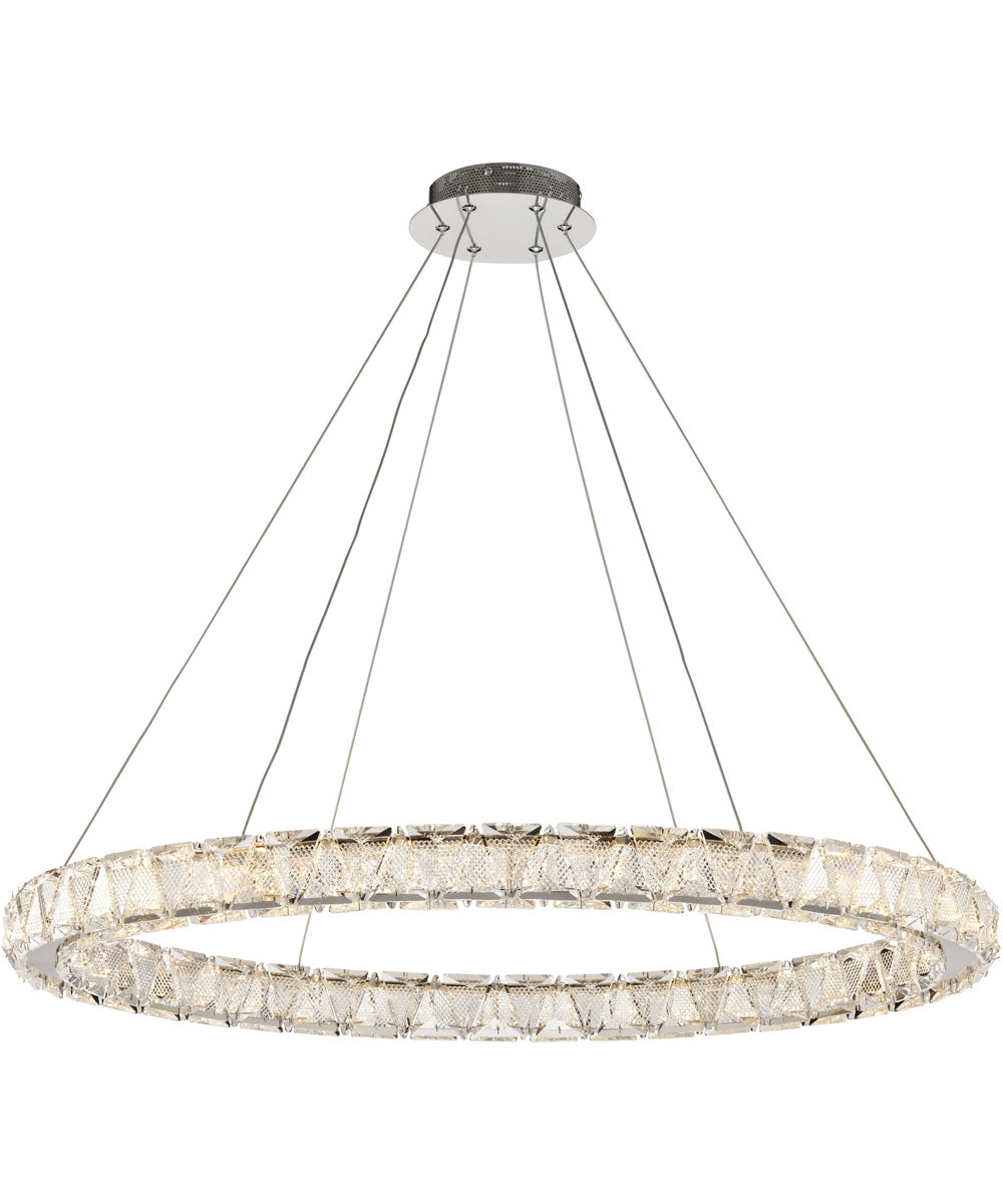 Asher  Pendant Polished Nickel