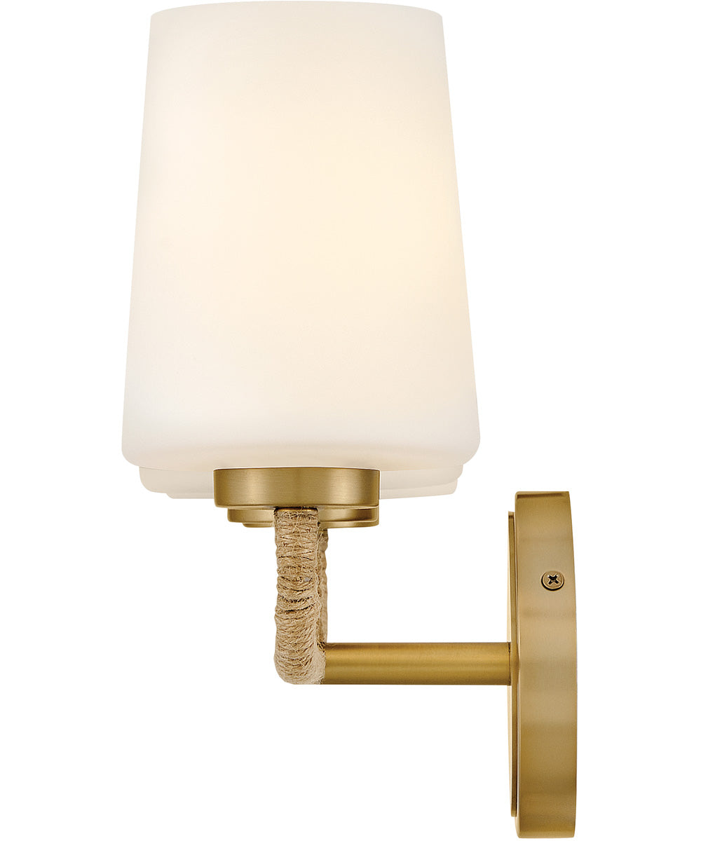 Kline 3-Light Medium Three Light Vanity in Lacquered Brass