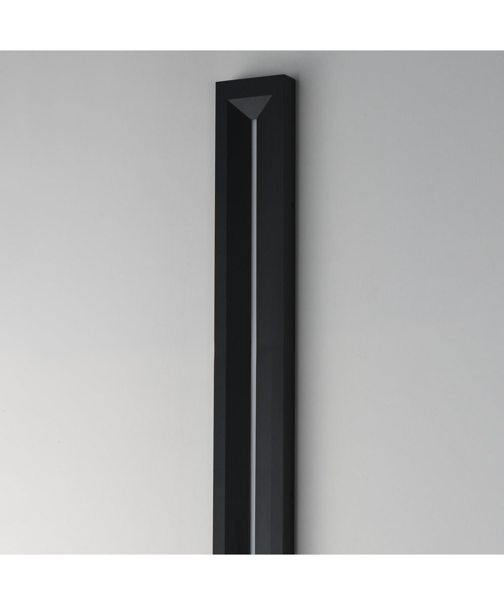 Fosso 47 inch LED Outdoor Wall Sconce - 5cct Black