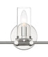 Hudson Heights 3 Light Vanity Polished Nickel
