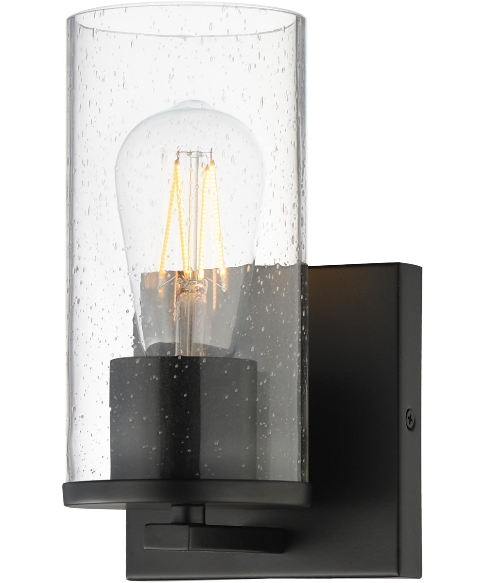Livingston 1-Light Sconce Black